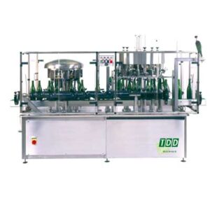 CDD 8X36 – automata forgótárcsás degorzsáló–likőröző gép