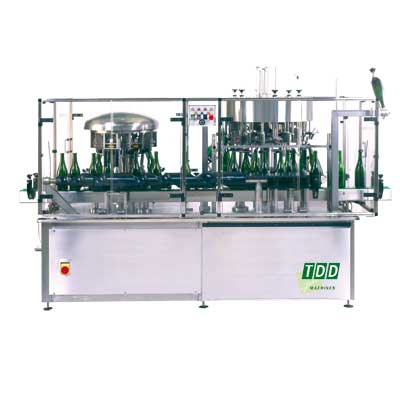 CDD 8X36 – automata forgótárcsás degorzsáló–likőröző gép